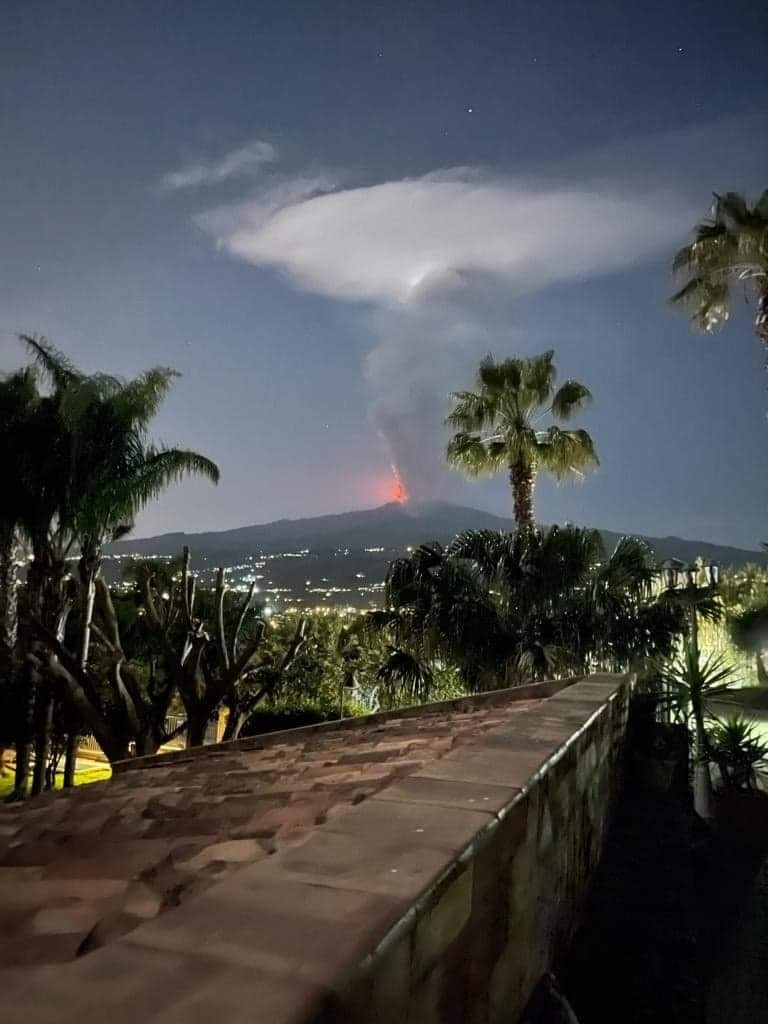 L'Etna en éruption